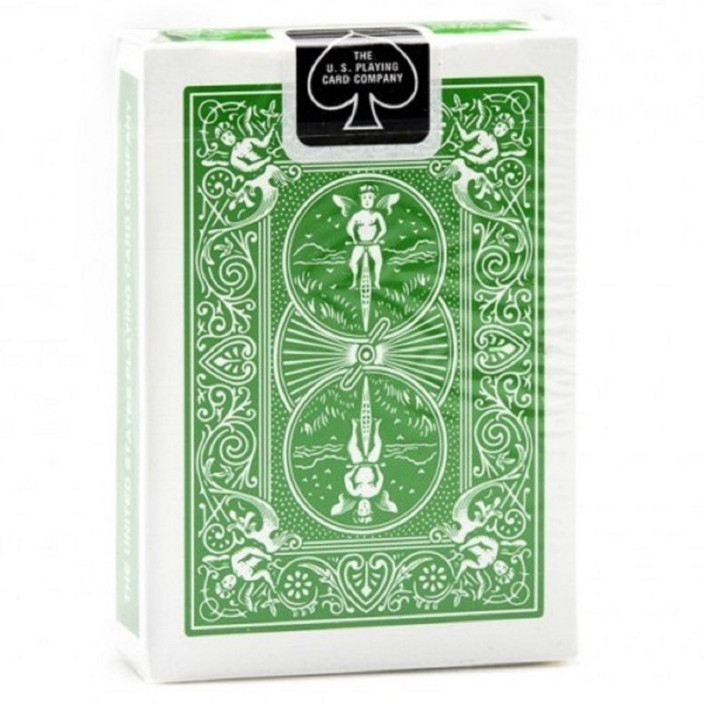 Bicycle Green Rider Back Playing Cards Standard Edition Deck