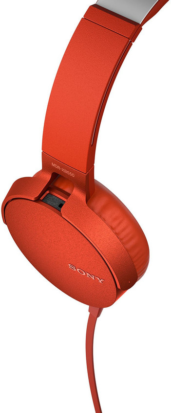 ヘッドホン SONY MDR-XB550AP(R) RED Amazon.co.jp: ソニー ヘッドホン 重低音モデル MDR-XB550AP