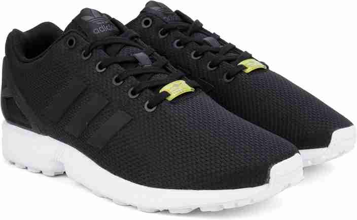 ＢＬＡＣＫ ADIDAS ORIGINALS ZX FLUX Sneakers For Men - Buy BLACK1/BLACK1/WHT