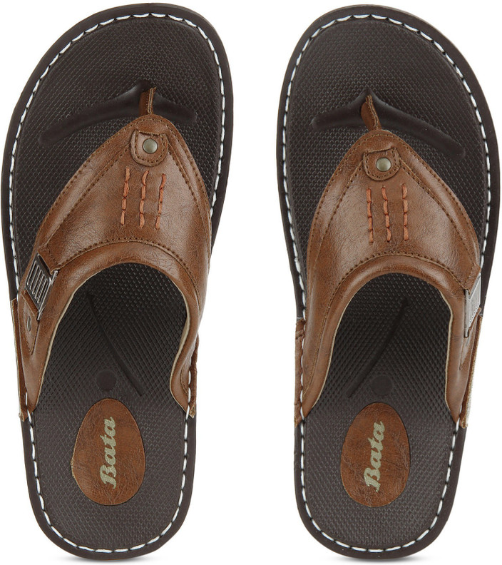 Leather Slippers Flipkart Chappals Men's Bata Slippers