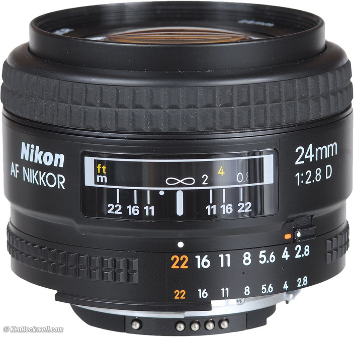 ニコン Nikon AF Nikkor 24mm f/2.8D ② AI AF Nikkor 24mm f/2.8D - 概要 | NIKKORレンズ | ニコン