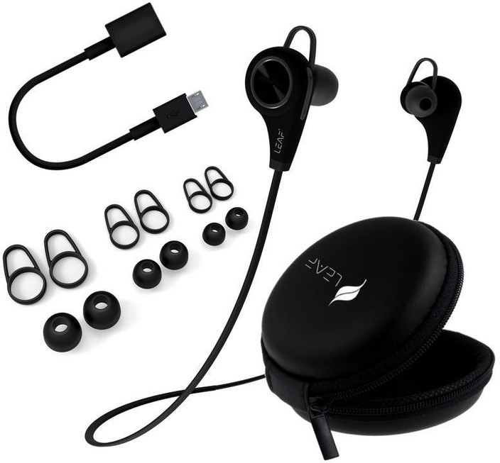 Bluetooth Earphones Leaf Headphones Leaf Ear ExtraBass