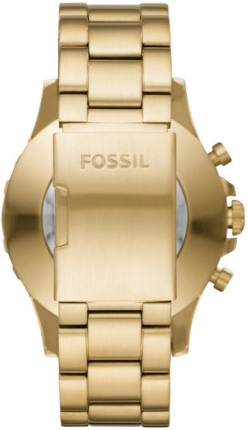 Gold Fossil Q Nate Hybrid Watch Gold Fossil Q Nate Hybrid FOSSIL