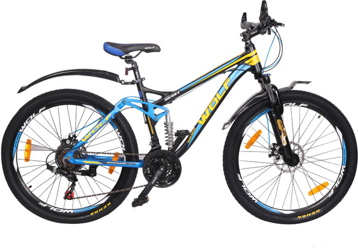 Wolf G Shox Carbon Look Dual Disc Bicycle For Adults 26 T inch Mountain Cycle Price in India Buy Wolf G Shox Carbon Look Dual Disc Bicycle For Adults 26 T inch Mountain