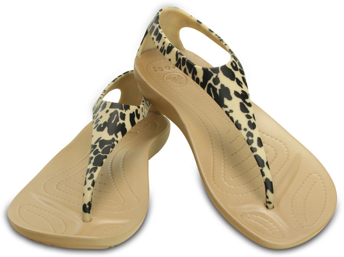 Leopard Croc Flip Flops Womens Crocs Leopard Print Flip Flop Hot Sale