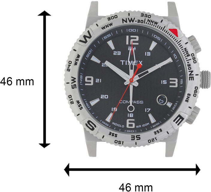 TIMEX Intelligent Quartz Adventure Series Compass Black
