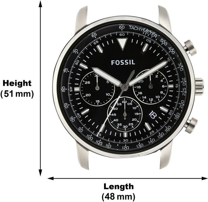 Fossil FS5412 Stainless Steel Case Chronograph Men’s Watch
