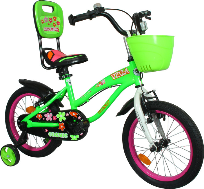 Flipkart Kidz Bikes COSMIC VEGA 16 INCH KIDS BICYCLE LIGHT GREEN