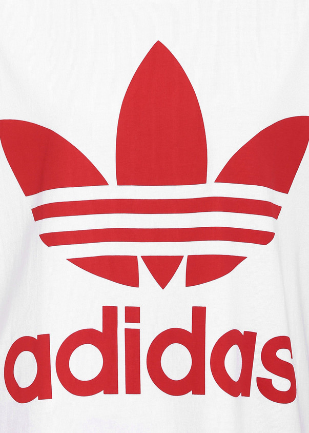 Red Roblox T Shirt Adidas Logo Adidas Trefoil Logo T-Shirt Medium - Main Image