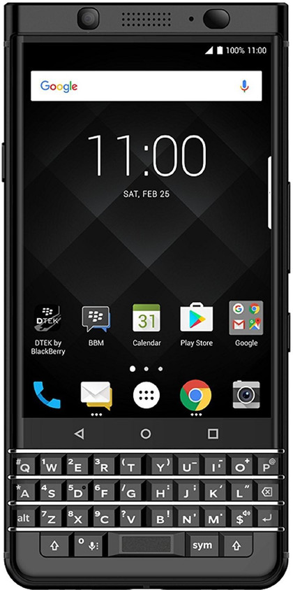 BlackBerry KEYone Black64GB ランクS BlackBerry KEYone 4.5'' 64 GB 4 GB RAM 12MP Black Android