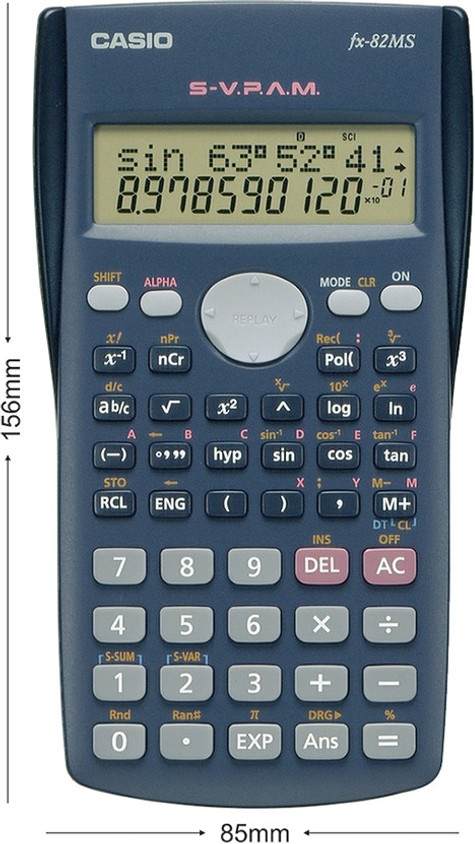 CASIO FX-82MS Scientific Calculator Scientific