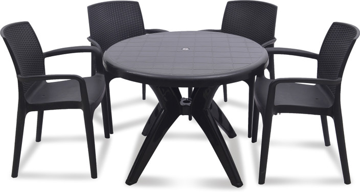 Supreme Furniture Black Plastic Outdoor Chairs Plastic Chair Under
