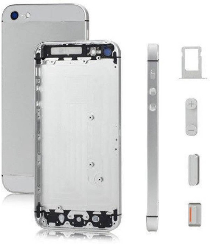 SPAREWARE®  Battery Cover Back Door Panel Body For iPhone 5 -Silver