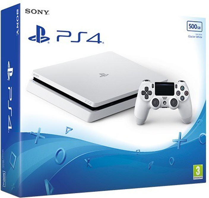 SONY - PS4 白 500GB SONY Ps4 500GB Console White 500gb GB Price in India - Buy