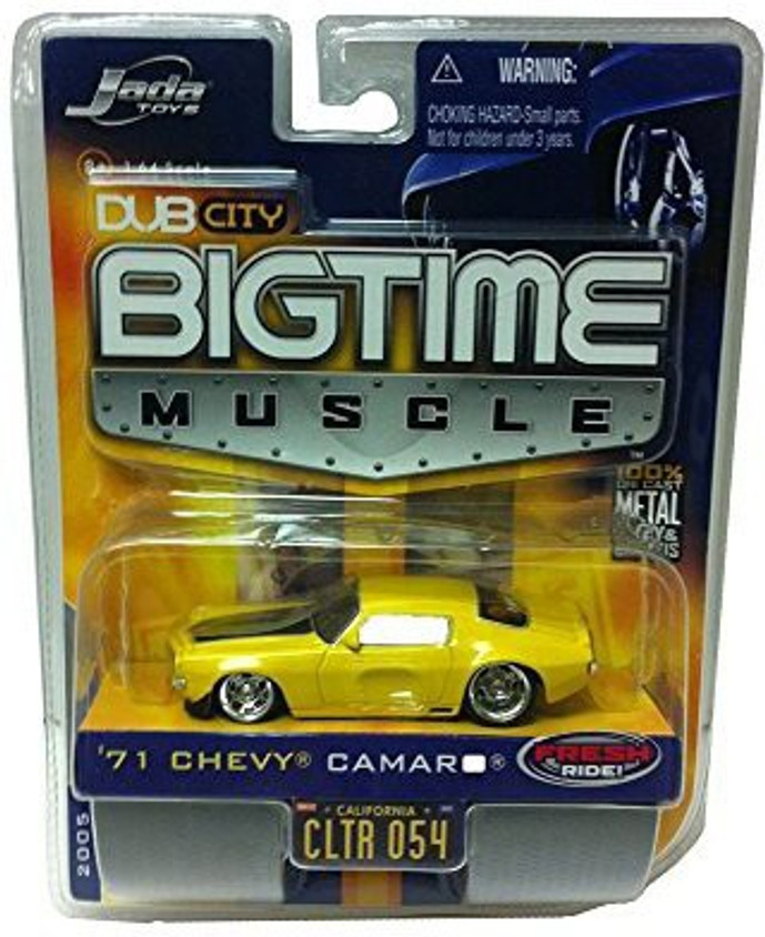 DUB CITY （1971 CHEVY CAMARO ）ミニカー Generic Jada Toys Dub City Bigtime Muscle 1971 Chevy Camaro