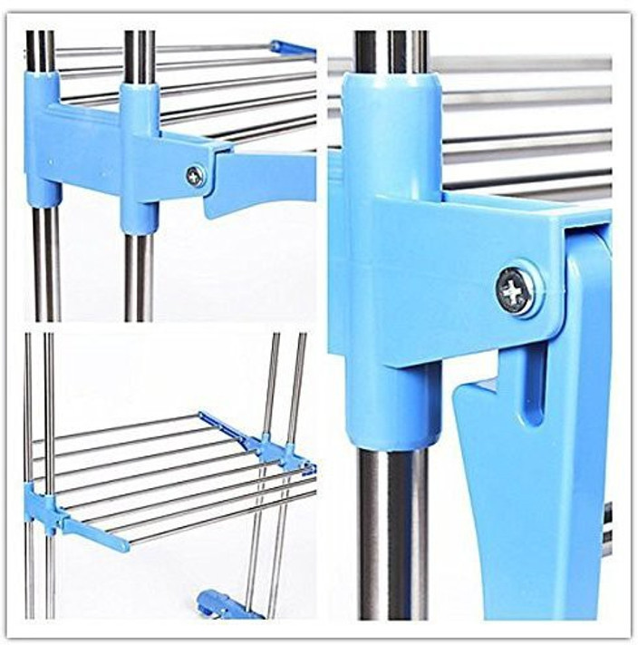 TNC Steel Floor Cloth Dryer Stand B234 Price in India Buy TNC