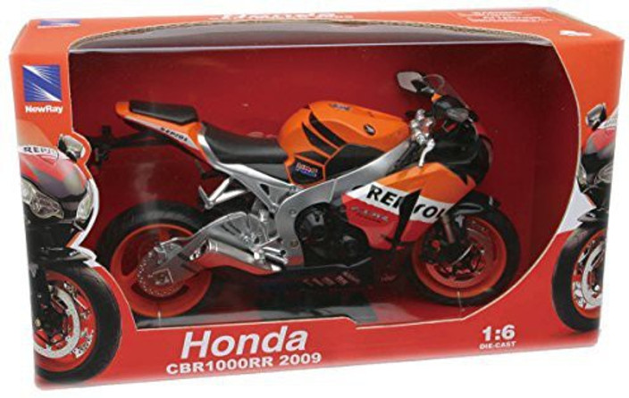 NEW RAY TOYS 1:6 Honda Cbr1000Rr (Repsol) Street Bike - AD