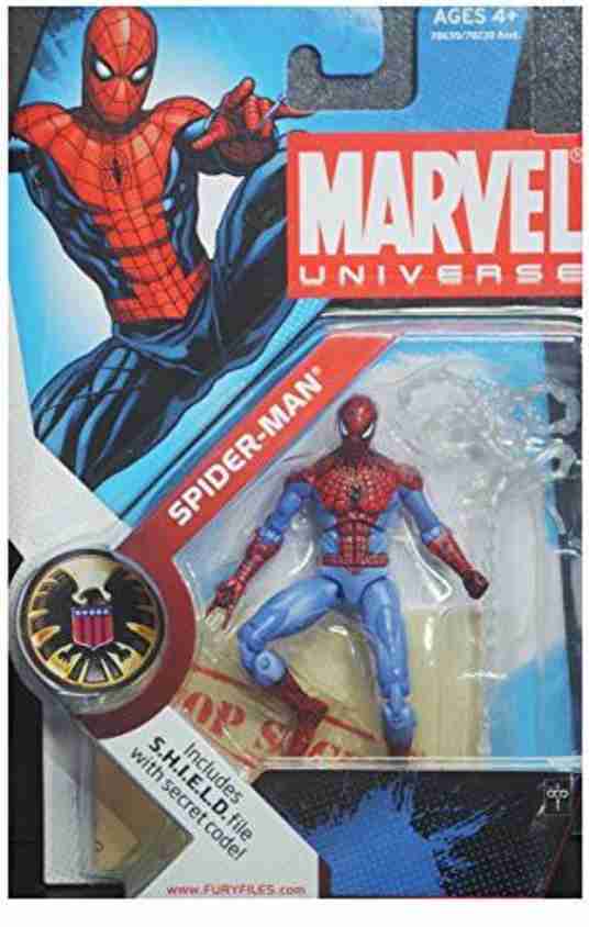 MARVEL Universe SPIDER-MAN 3.75インチフィギュア Amazon.com: Marvel Universe 3 3/4 Inch Series 12 Action