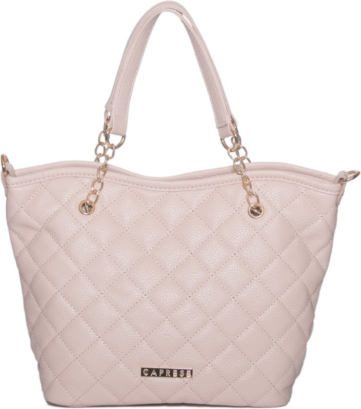Buy Caprese Women Beige Satchel Beige Online Best Price in India
