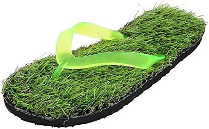 LDHSATI Men Comfortable House Walk Grass Flip Flops Slippers For