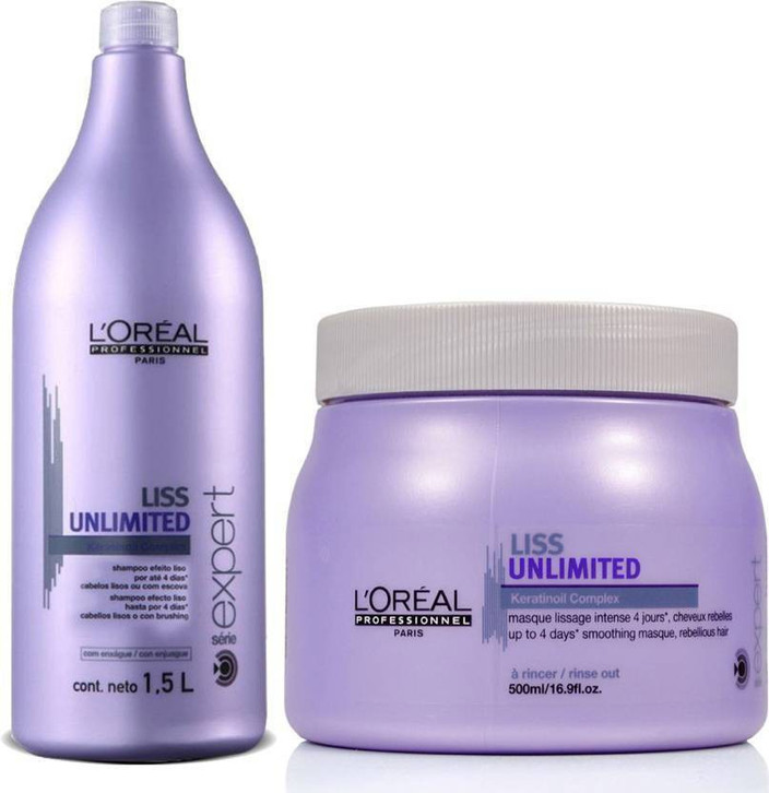 L'Oréal Paris Professional liss unlimited shampoo 1000ml and