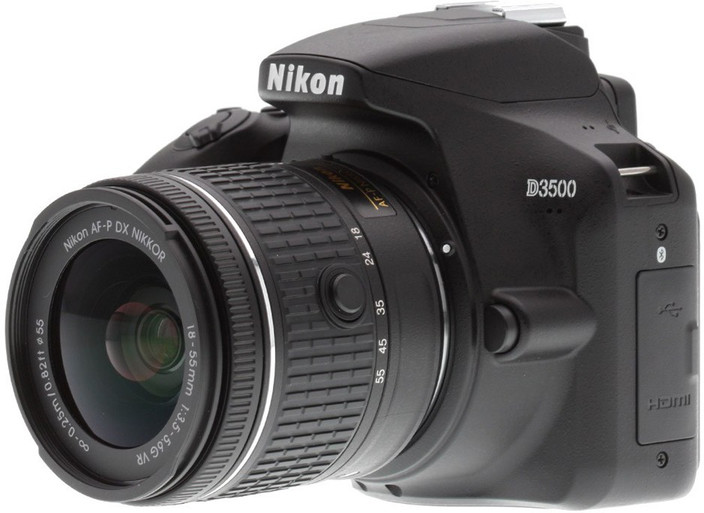 Camera Buy D3500 NIKON D3500 DSLR Camera AF-P DX NIKKOR 18-55mm VR - Main Image