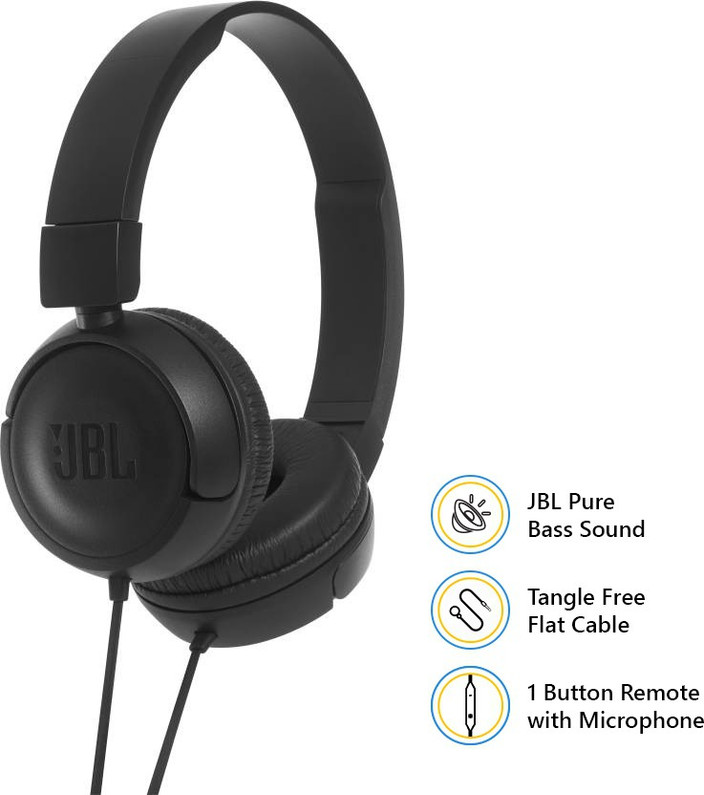 Wireless Headphones Jbl T160 Wired Headset With Mic JBL T160 In