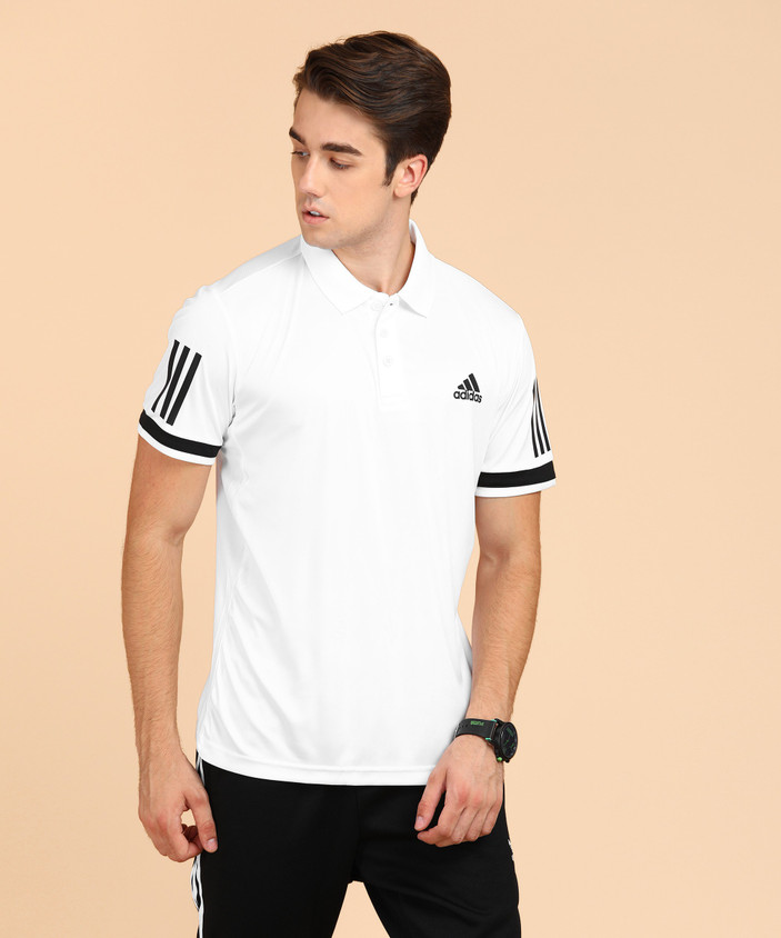 Collar Buy Adidas T Shirt Online India ADIDAS Colorblock Men Polo