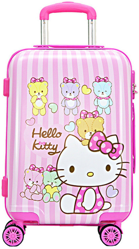 Hello Kitty Trolley Bags For Baby Girl Sanrio Hello Kitty 5-in-1