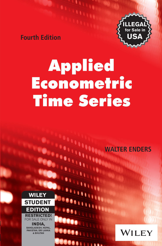 Applied Econometric Time Series Fourth Edition: Buy Applied