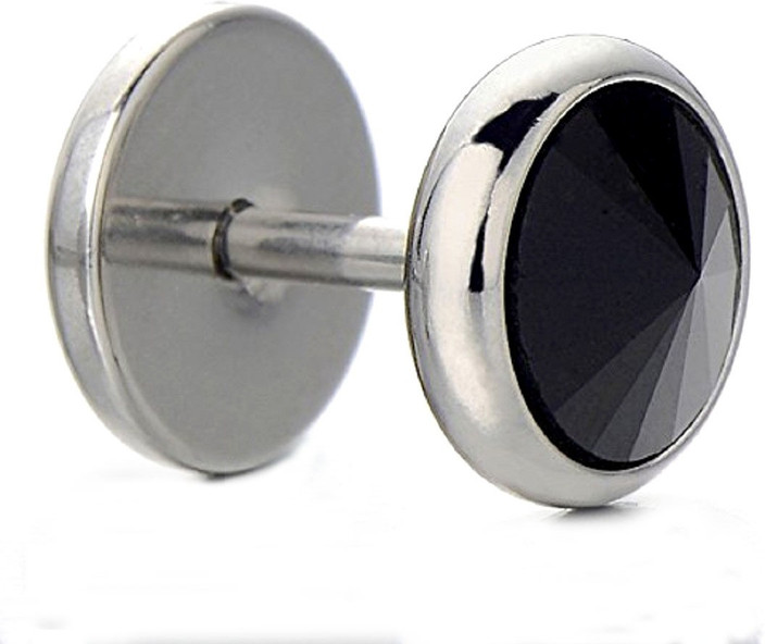 4 Mm Rhodium-Plated Sterling Silver Stud Earring | In Stock! | Lucleon - Foto 6