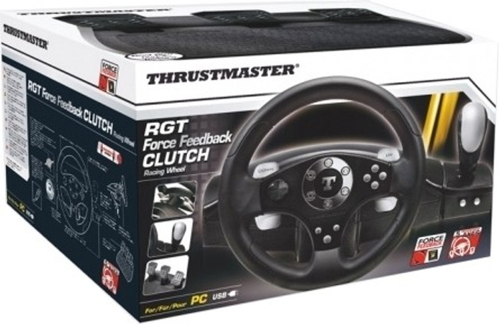 その他 RGT Force Feedback Pro Racing Wheel New Thrustmaster RGT Force Feedback Clutch Racing Wheel for
