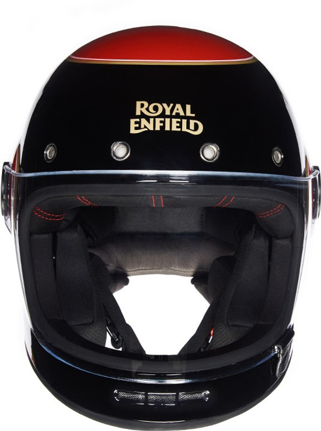 Royal Enfield Good Helmet Brands ROYAL ENFIELD Leather Trim Helmet