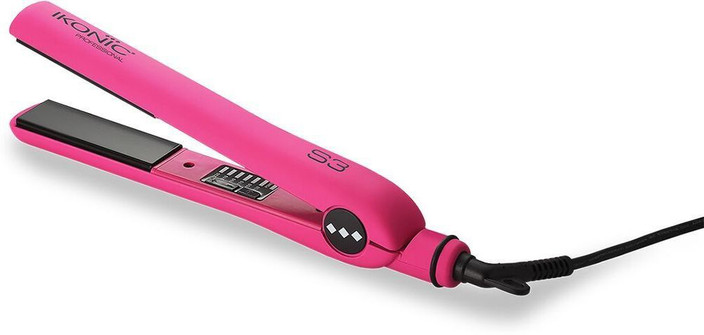 Straightener Brush Ikonic S3 Hair Straightener Pink Flipkart