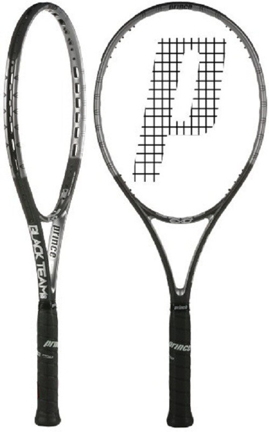 Prince EＸＯ3 テニスラケット ＢＬＡＣＫ　ＴＥＡＭ PRINCE EXO3 Black Team 100 Black Unstrung Tennis Racquet