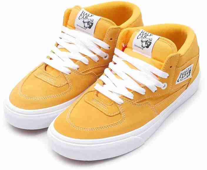 Casual Shoe Yellow Cab Sneakers VANS Half Cab Mid Ankle Sneakers