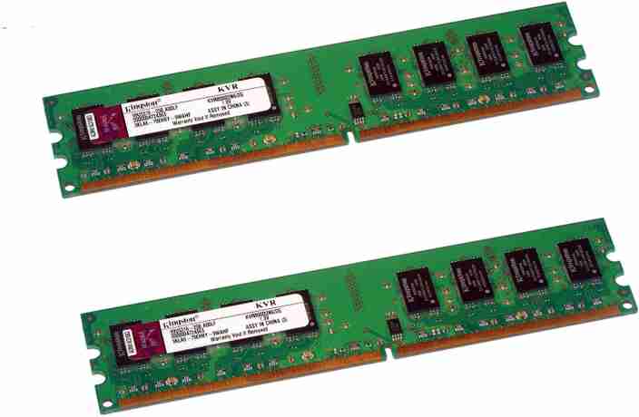 KINGSTON Genuine Class Memory DDR2 GB (Dual Channel) PC (4GB