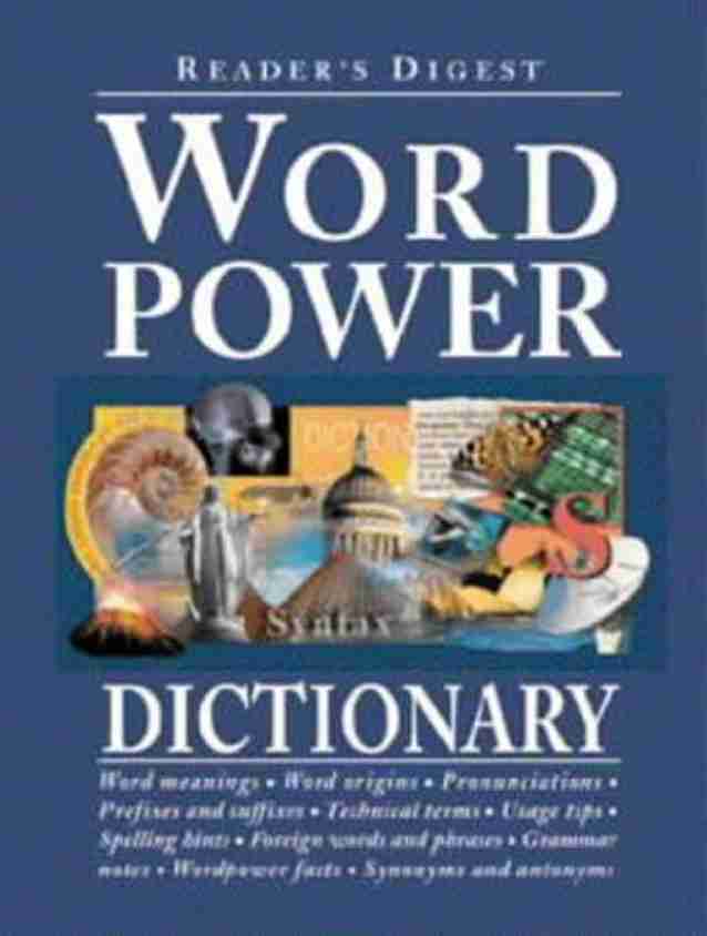 Word Power Dictionary: Buy Word Power Dictionary by Reader's