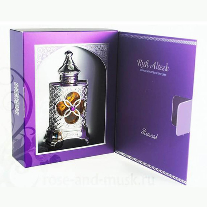 RASASI Ruh Al Teeb Fragrance Pure Attar For Mens And Womens