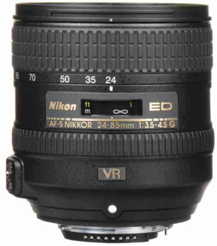 NIKON AF-S Nikkor 24-85mm f/3.5-4.5G ED VR Telephoto Zoom Lens