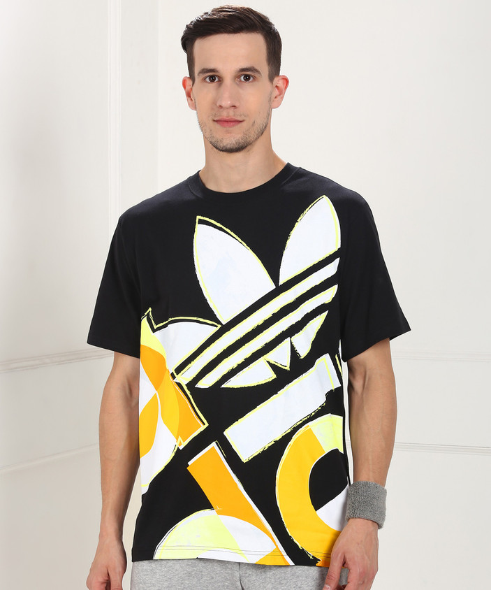 Men Printed Adidas T Shirt Price India ADIDAS ORIGINALS Printed - Main Image
