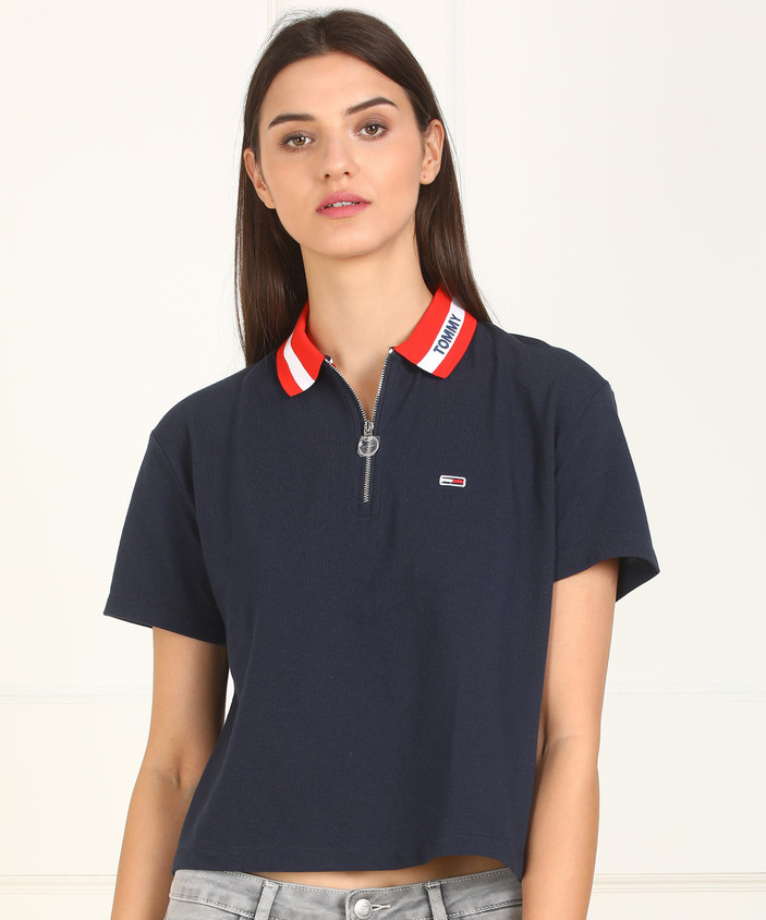 Collar Tommy Hilfiger Polo Neck Tommy Hilfiger Women's Competition