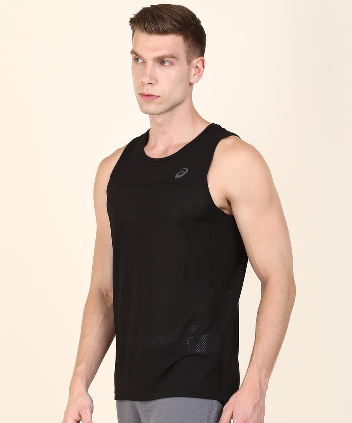 Asics India Asics Sleeveless Running Shirt Asics Men Vest Buy
