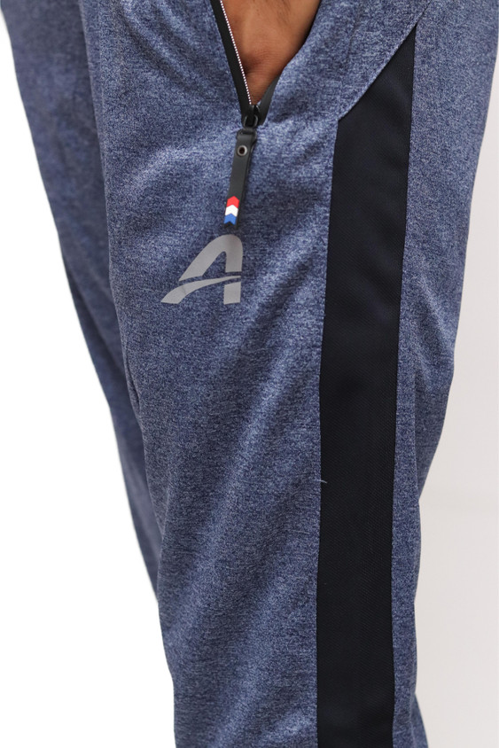 ACTIVE GEAR Self Design Men Blue Track Pants - Buy ACTIVE