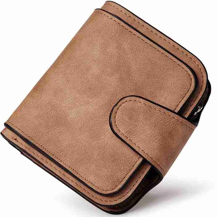 Card Holder Ladies Leather Purses Amazon Women Maroon Solid Three