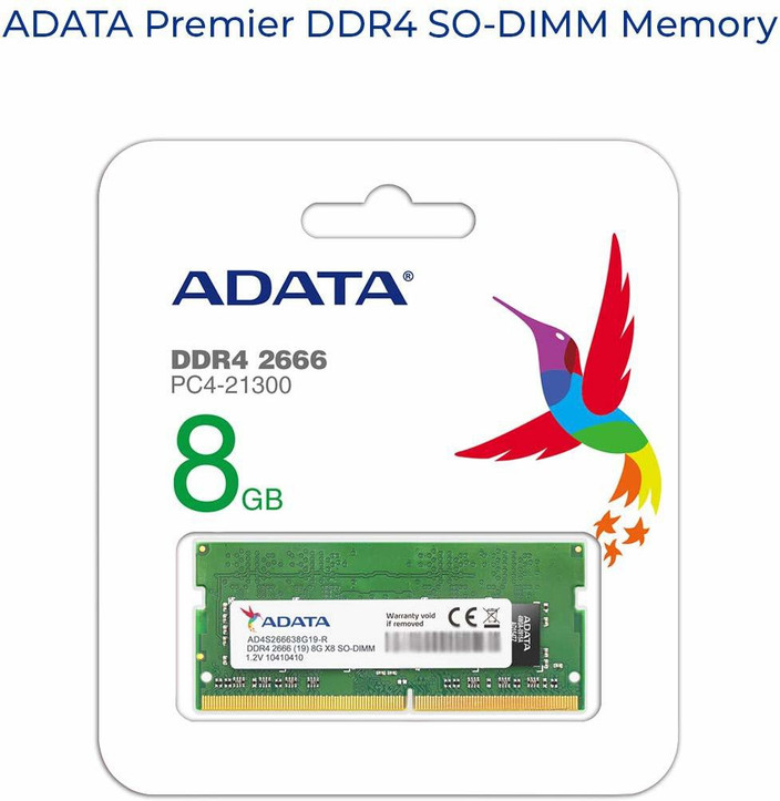 Adata Premier Adata 8gb Ddr4 2400mhz Laptop Ram ADATA Premier 2666