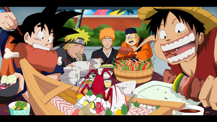 コミック・アニメ Onepiece. Dragon ball. Naruto. The Ultimate Crossover: Dragon ball-One piece-Naruto: COMICS