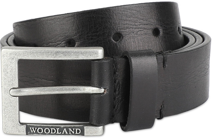 Genuine Leather Woodland Black Belt Woodland Leathersbelts For Men