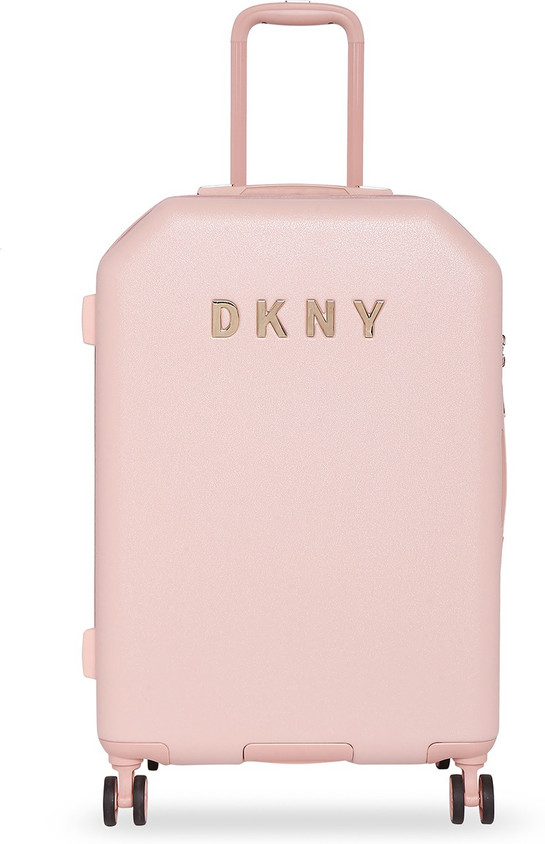 DKNY Allore Cabin Suitcase Wheels 21 inch Pink Price in