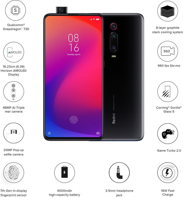 Mi Redmi K20 ( 64 GB Storage, 6 GB RAM ) Online at Best